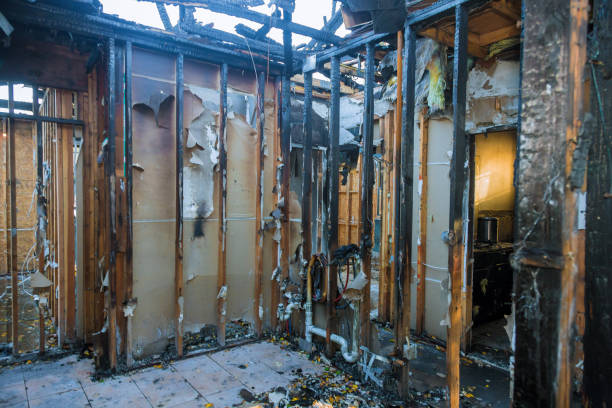 Professional Emergency Fire Cleanup technician working in Avon Park, FL